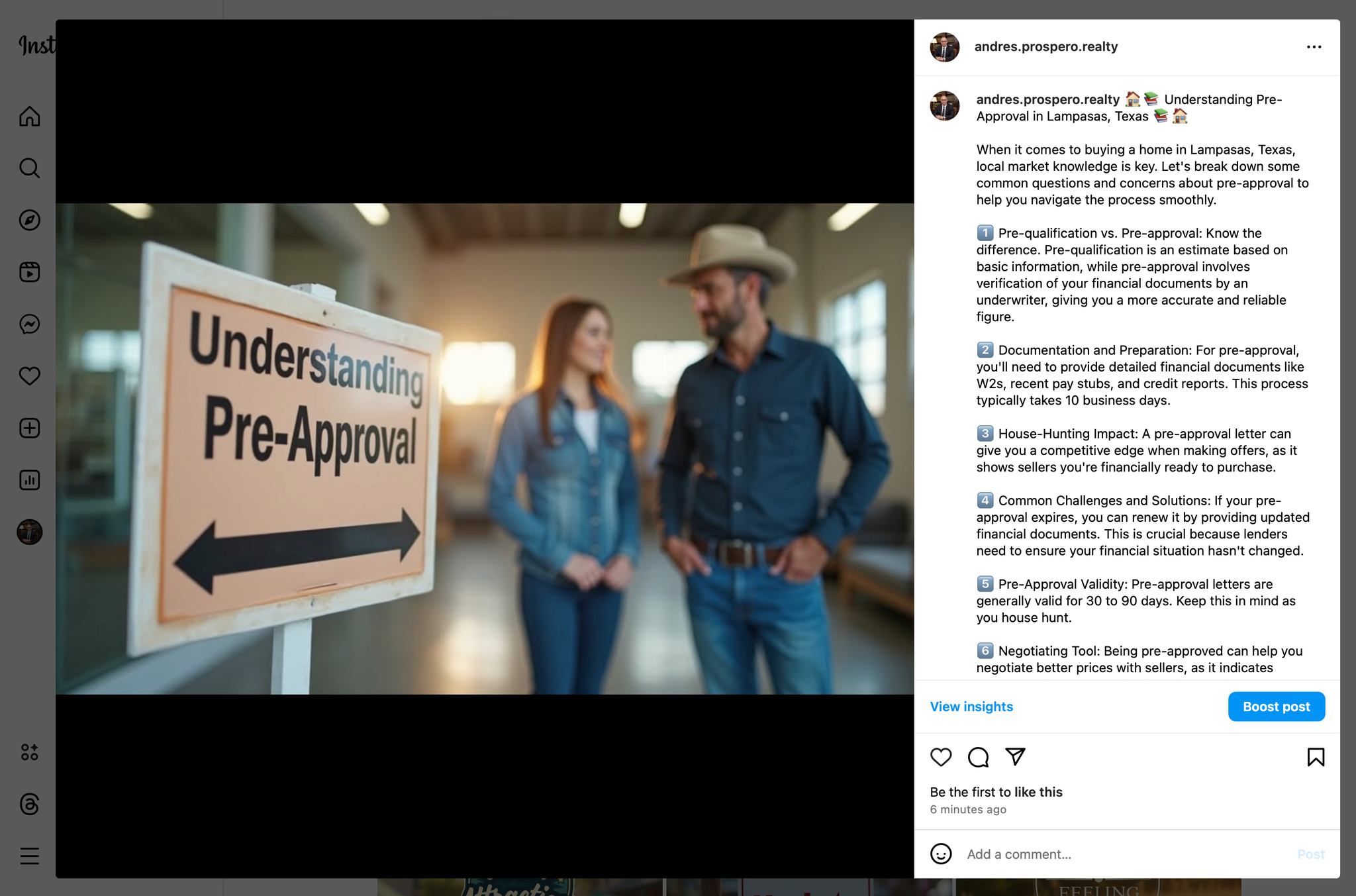 Andres Prospero's website and AI-generated content